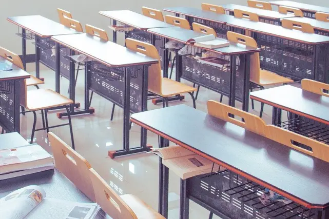 Pensive pupil during the lesson